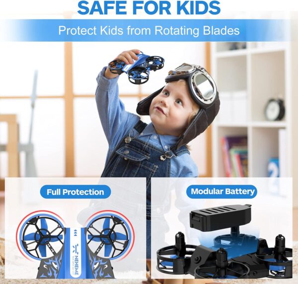 NEHEME NH330: Mini Drone for Kids & Beginners - Auto Hover, Headless Mode, Easy to Fly - Image 6