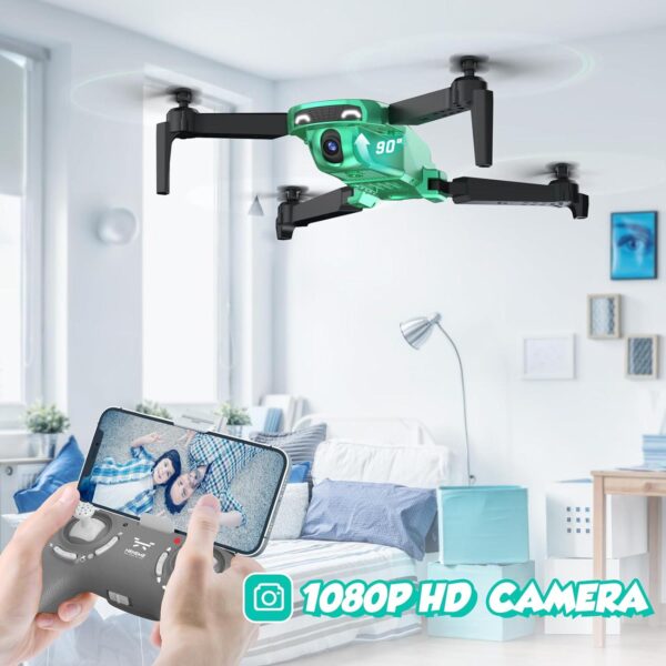 NEHEME NH525: Foldable Mini Drone with Camera for Kids - 1080P HD, Christmas & Birthday Gift - Image 3