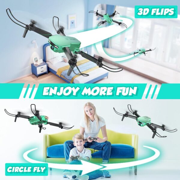NEHEME NH525: Foldable Mini Drone with Camera for Kids - 1080P HD, Christmas & Birthday Gift - Image 5