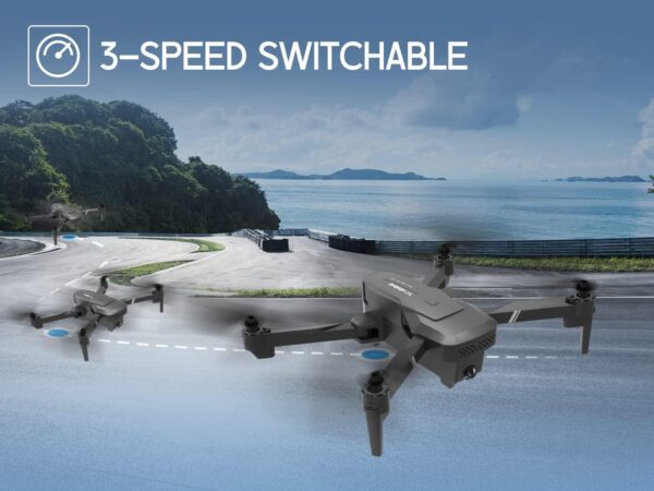 NEHEME NH760: 1080P HD Camera Drone for Adults & Beginners - Foldable, WiFi FPV, Altitude Hold - Image 6