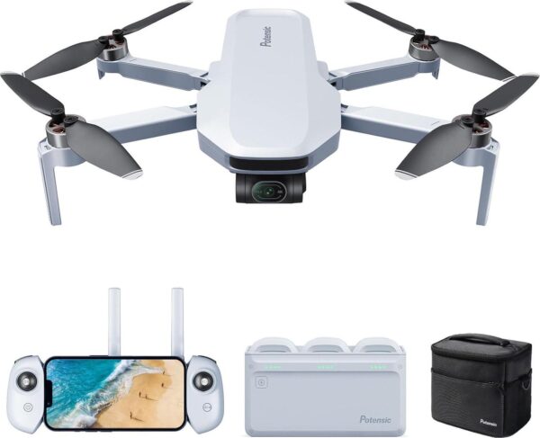 Potensic ATOM 4K GPS Drone: 3-Axis Gimbal, 96 Min Flight, 6KM Range, Lightweight