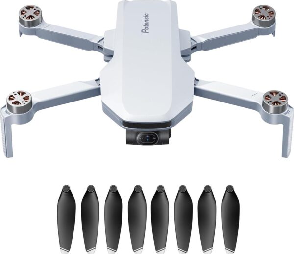 Potensic ATOM 3 Axis Gimbal 4K Drone, Pack of 1 No Battery and Accessory included