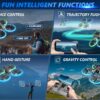 RC Drone with HD FPV Camera: Cool Toy for Kids/Adults, LED Lights, Full Protection, Long Flight - Image 5