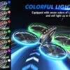 RC Drone with HD FPV Camera: Cool Toy for Kids/Adults, LED Lights, Full Protection, Long Flight - Image 3