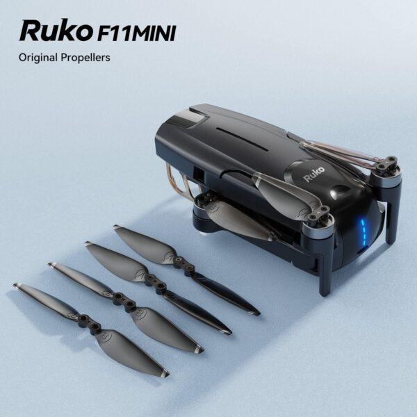 Ruko 4 Pcs F11MINI Drone Propellers Accessories Compatible Replacement Low-Noise and Quick-Release Blades - Image 5