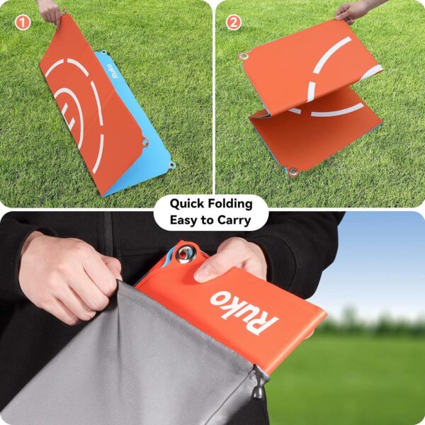 Ruko 25.5" Drone Landing Pad: Waterproof, Double-Sided, Portable for FPV Drones - Image 4