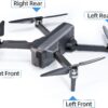Ruko Drone Replace Arm, Body Frame Assembly Motor Repair Parts (Right Front) - Image 2