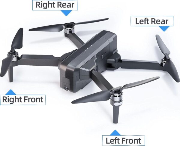 Ruko Drone Replace Arm, Body Frame Assembly Motor Repair Parts (Right Front) - Image 2