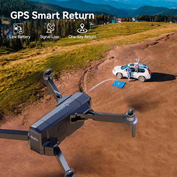 Ruko F11GIM2 Drone: 4K Gimbal+EIS Camera, 96 Min Flight, 9800ft Range, GPS, Foldable - Image 6