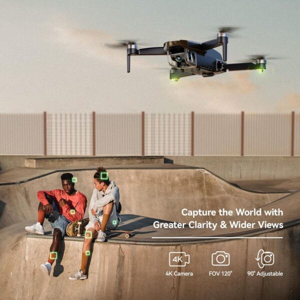 Ruko F11MINI: 4K Camera Drone, Under 250g, 60 Min Flight, GPS Auto Return, Foldable - Image 4