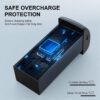 Ruko F11MINI Replacement Intelligent Flight Battery- 7.6V 2100mAh Lithium Ion with Charging Cable - Image 3