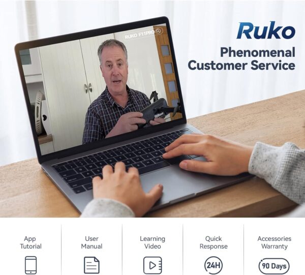 Ruko F11PRO Drone: 4K Camera, 60 Min Flight, GPS Auto Return, Brushless Motor, FAA Remote ID - Image 7