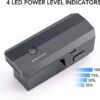 Ruko F11/F11PRO/F11GIM/F11GIM2 Drone Battery 11.1V 2500mAh/27.75Wh Li-po Rechargeable and USB Cable for Series RC Quadcopter Black - Image 3