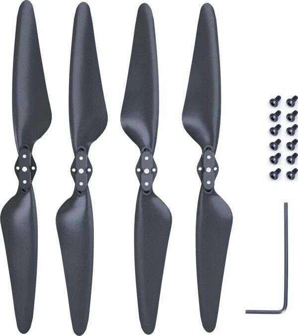 Ruko F11/F11PRO/F11GIM/F11GIM2 Drone Replacement Foldable Propeller Blades (4PCS) - Essential Accessories and Spare Parts