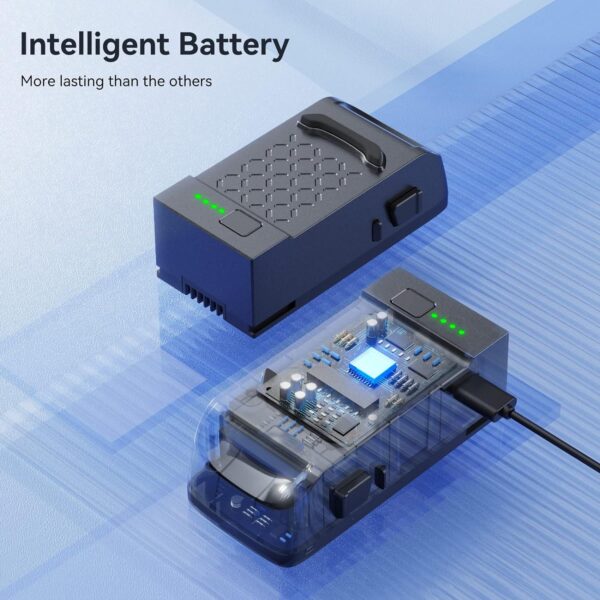 Ruko U11/U11S Drone Intelligent Flight Battery Replacement: 7.4V 1200mAh/8.88Wh Li-po - Image 3