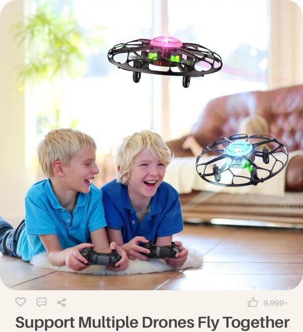 SYMA X660 Mini Drone for Kids: LED, 3D Flip, Rotary Ascent, Headless Mode, Speed Switch - Image 7