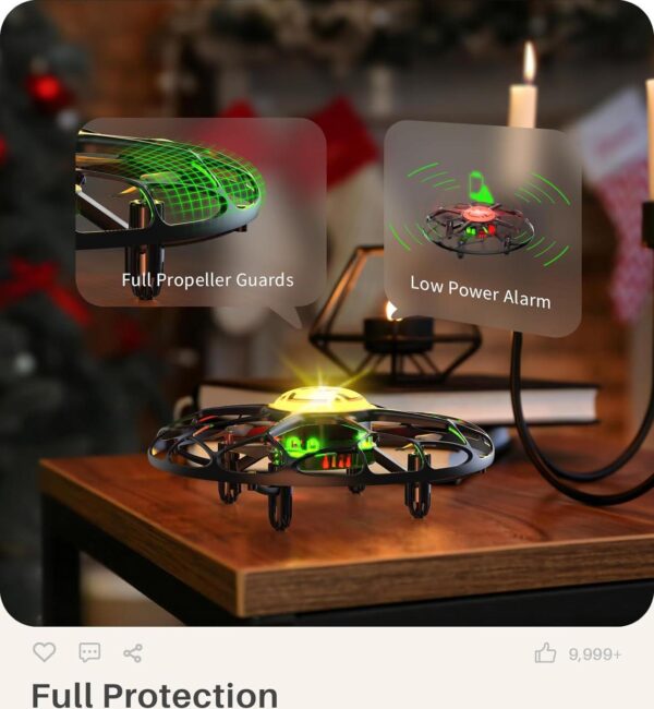 SYMA X660 Mini Drone for Kids: LED, 3D Flip, Rotary Ascent, Headless Mode, Speed Switch - Image 6