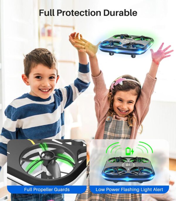 SYMA X880 Mini Helicopter Drone: LED Lights, Full Protection, Circle Fly, Stunt Gifts - Image 7