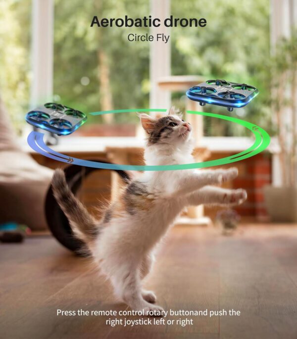 SYMA X880 Mini Helicopter Drone: LED Lights, Full Protection, Circle Fly, Stunt Gifts - Image 4