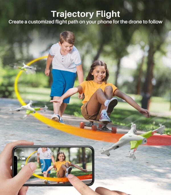SYMA X300 Drone: 1080P FPV Camera, Optical Flow Positioning, Tap Fly, Altitude Hold, Headless Mode - Image 5
