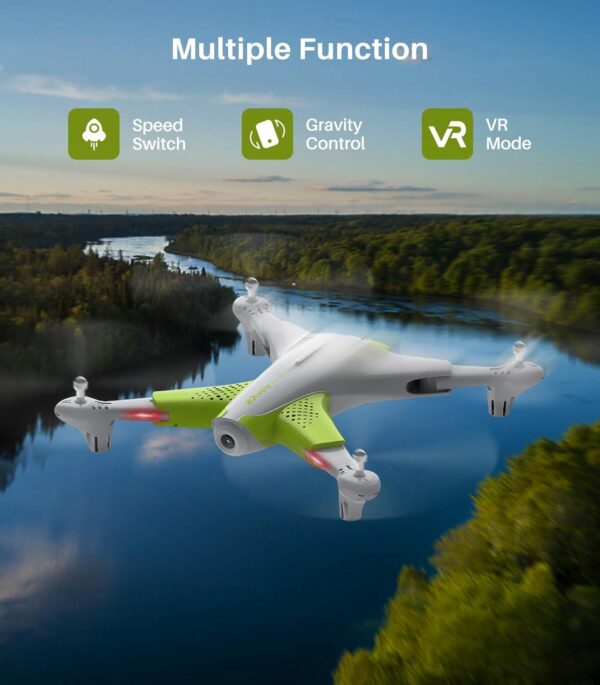 SYMA X300 Drone: 1080P FPV Camera, Optical Flow Positioning, Tap Fly, Altitude Hold, Headless Mode - Image 6
