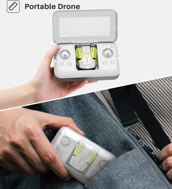 SYMA Foldable Mini Drone: Portable Pocket Quadcopter, Altitude Hold, 3D Flips, Headless Mode - Image 5