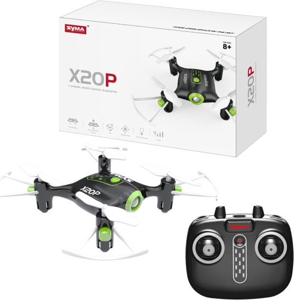 SYMA Mini Drone X20P, One Key Take Off and Landing, 360 Degree Flips, Ages 8+ - Image 10