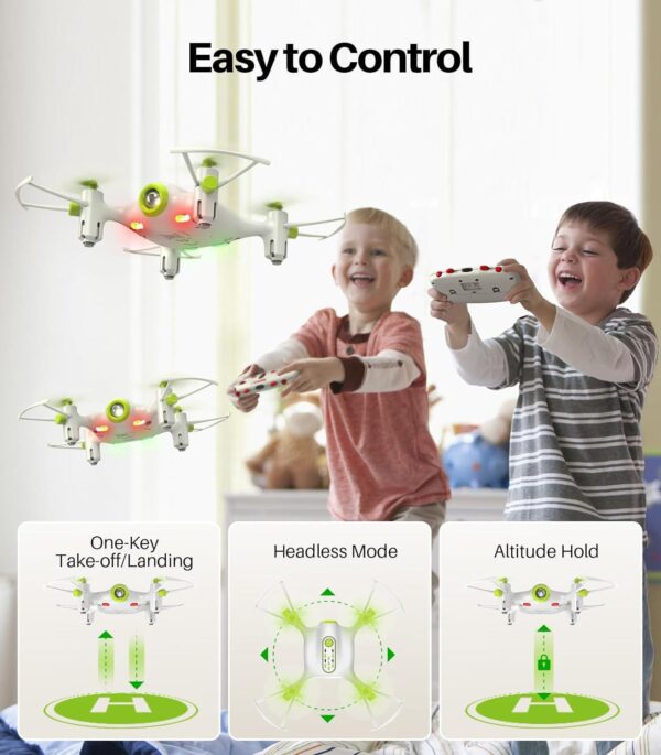 SYMA X20 Mini Drone: Portable Pocket Quadcopter, Altitude Hold, 3D Flips, Headless Mode - Image 4