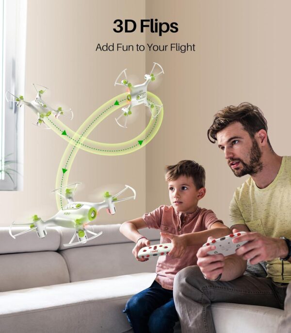 SYMA X20 Mini Drone: Portable Pocket Quadcopter, Altitude Hold, 3D Flips, Headless Mode - Image 5