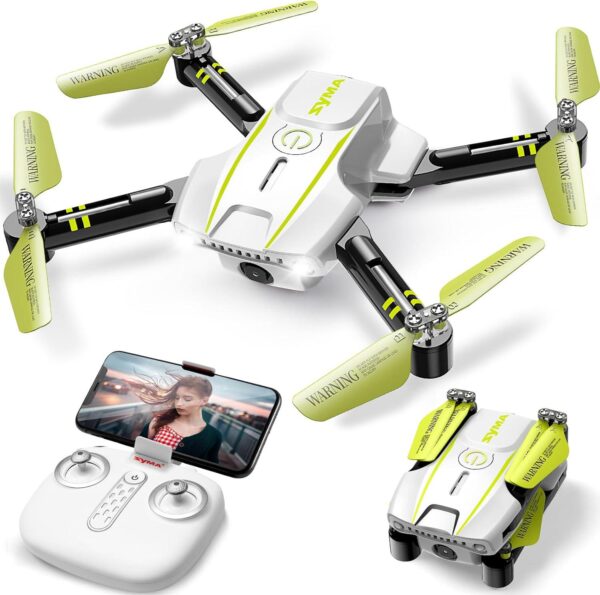SYMA Mini Drone: 720P FPV Camera, Remote Control, Headless Mode, One Key Start, 3D Flips