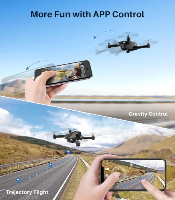 SYMA Mini Drone: 720P FPV Camera, Remote Control, Headless Mode, One Key Start, 3D Flips - Image 6