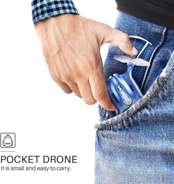 SYMA Mini Drone: Easy Indoor Flying, Auto Hovering, 3D Flip, Headless Mode, Speed Switch - Image 5
