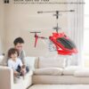 SYMA S39 RC Helicopter: 3.5 Channel, Sturdy Alloy Material, Gyro Stabilizer, High/Low Speed, Red - Image 4