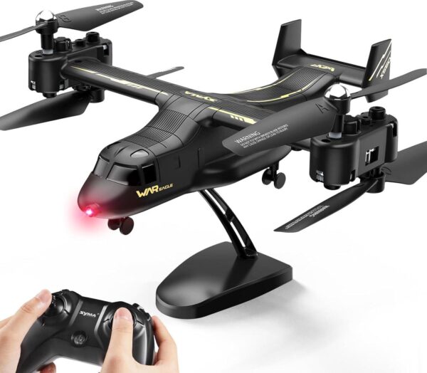 SYMA RC Helicopter: Multiple Stunt Flying, One Key Take Off/Landing, Low Battery Reminder, Black