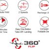 SYMA Storm Quadcopter Z4, Great Beginner Drone, One Key Take Off and Landing, 360 Degree Flips, Ages 8+ - Image 4
