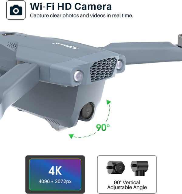 SYMA X500Pro GPS Drone: 4K UHD Camera, 50 Min Flight, Brushless Motor, 5G FPV, Auto Return - Image 2