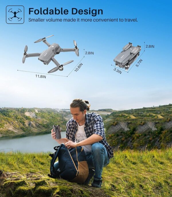 SYMA X500Pro GPS Drone: 4K UHD Camera, 50 Min Flight, Brushless Motor, 5G FPV, Auto Return - Image 8