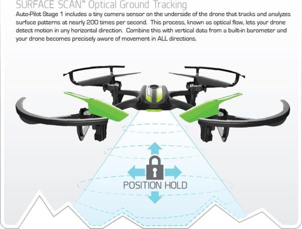 Sky Viper Fury Stunt Drone, Black/Green - Image 3