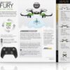 Sky Viper Fury Stunt Drone, Black/Green - Image 5