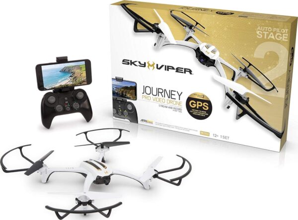 Sky Viper Journey GPS Drone White/Black