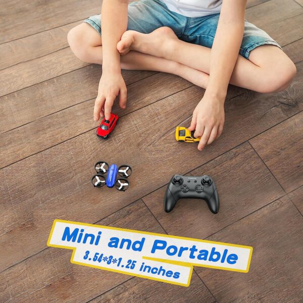 TOMZON A23 Mini Drone: Easy to Learn, Throw to Go, Auto-rotation - Perfect Gift for Kids, Includes 2 Batteries - Image 6