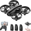 TOMZON A24W Mini Drone with Camera: 1080P FPV, Battle Mode - Perfect for Kids, Includes 3 Batteries