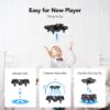 TOMZON A24W Mini Drone with Camera: 1080P FPV, Battle Mode - Perfect for Kids, Includes 3 Batteries - Image 3