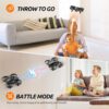 TOMZON A24W Mini Drone with Camera: 1080P FPV, Battle Mode - Perfect for Kids, Includes 3 Batteries - Image 6