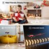 TOMZON A24 Mini Drone for Kids: Battle Mode, Throw to Go, High Speed Rotation - Red, Includes 3 Batteries - Image 2