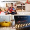 TOMZON A24 Mini Drone for Kids: Battle Mode, Throw to Go, High Speed Rotation - Red & Blue 2 Pack, Includes 4 Batteries - Image 2