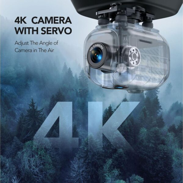 TOMZON P5G GPS Drone: 4K Camera, Under 249g, WiFi FPV - Includes Smart Features, Carrying Bag, 2 Batteries - Image 2