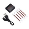 Top Race Drone Batteries: RC Charger 1-6S AC/DC 80W, 3.7V 1S 1 Cell Micro Battery 5 Ports - Wide Compatibility