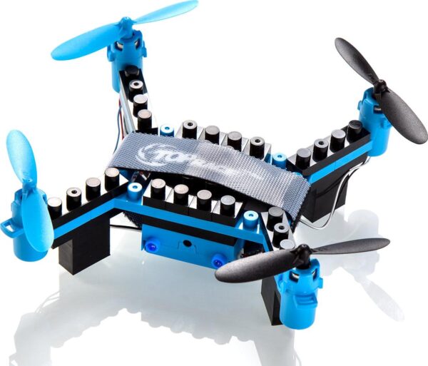 Top Race STEM Educational DIY Drone: 54-Piece Quadcopter with LED, Easy Control - Ideal for Creative Learning - Image 3