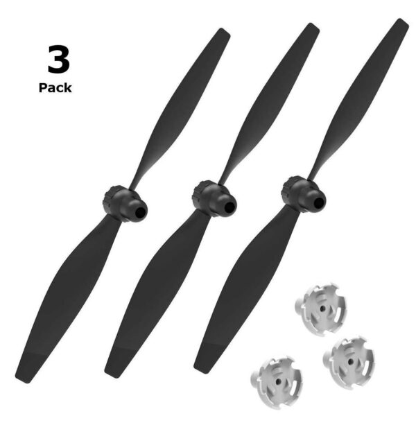 Top Race Spare Propellers TR-F4U 4 Channel Remote Control Airplane with Savers and Adapters Pack of 3 - Image 2